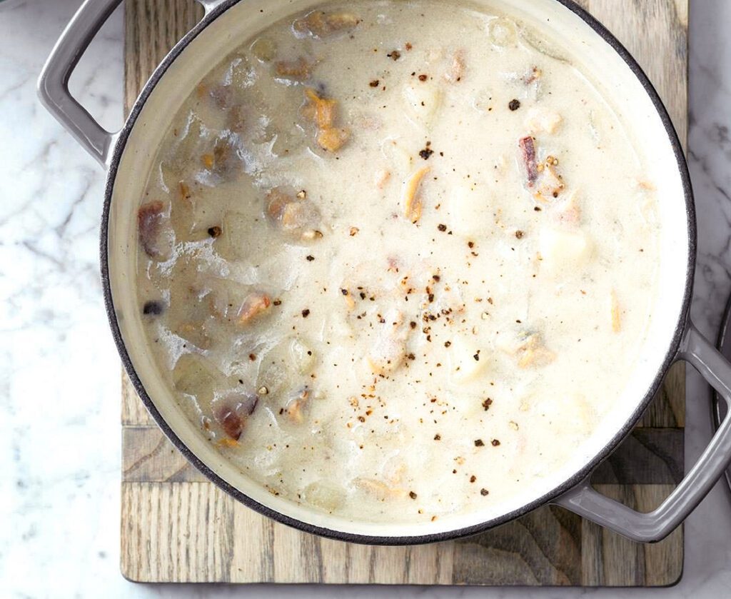 Skippers Clam Chowder Recipe