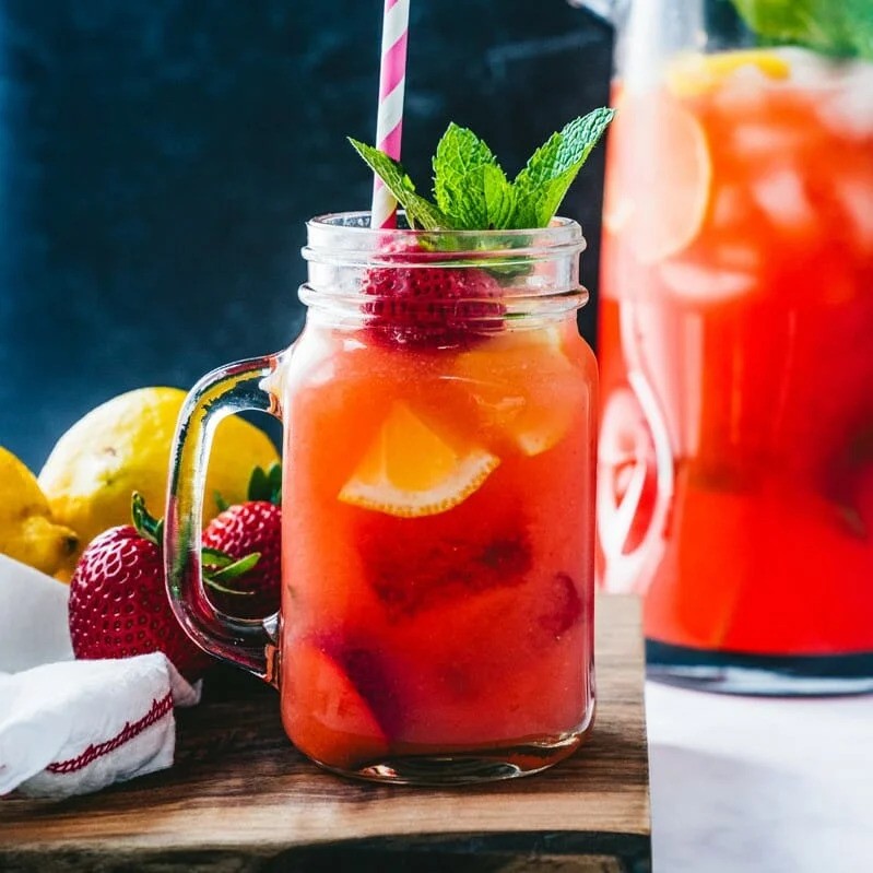 Sassy Strawberry Lemonade Recipe For Summers