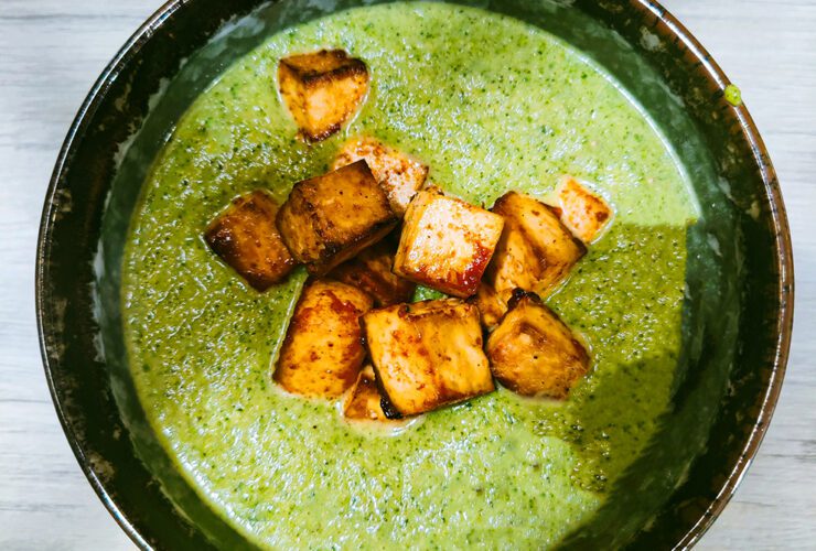 broccoli tofu soup