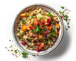 Autumn Harvest Quinoa Salad: Healthy Fall Recipes