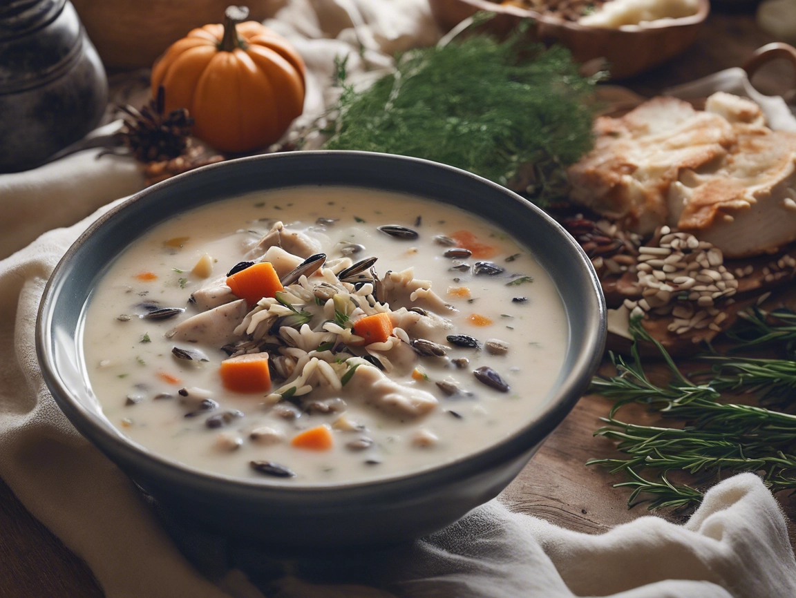 Creamy Chicken and Wild Rice Soup Recipe