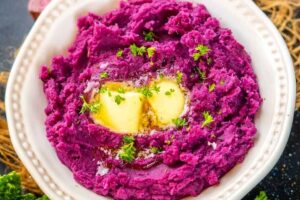 Mashed Purple Potatoes Recipe