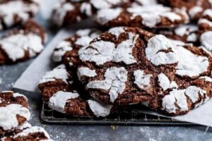 Chocolate Crinkle Cookies Recipe