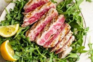 Seared Bluefin Tuna Steak Recipe