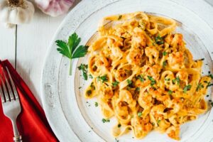 Crawfish Fettuccine Recipe