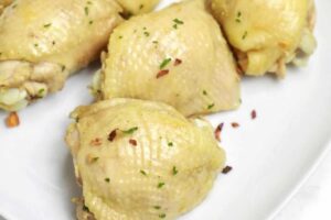 Boiled Chicken Thighs Recipe