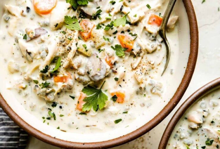 Creamy Chicken and Wild Rice Soup Recipe