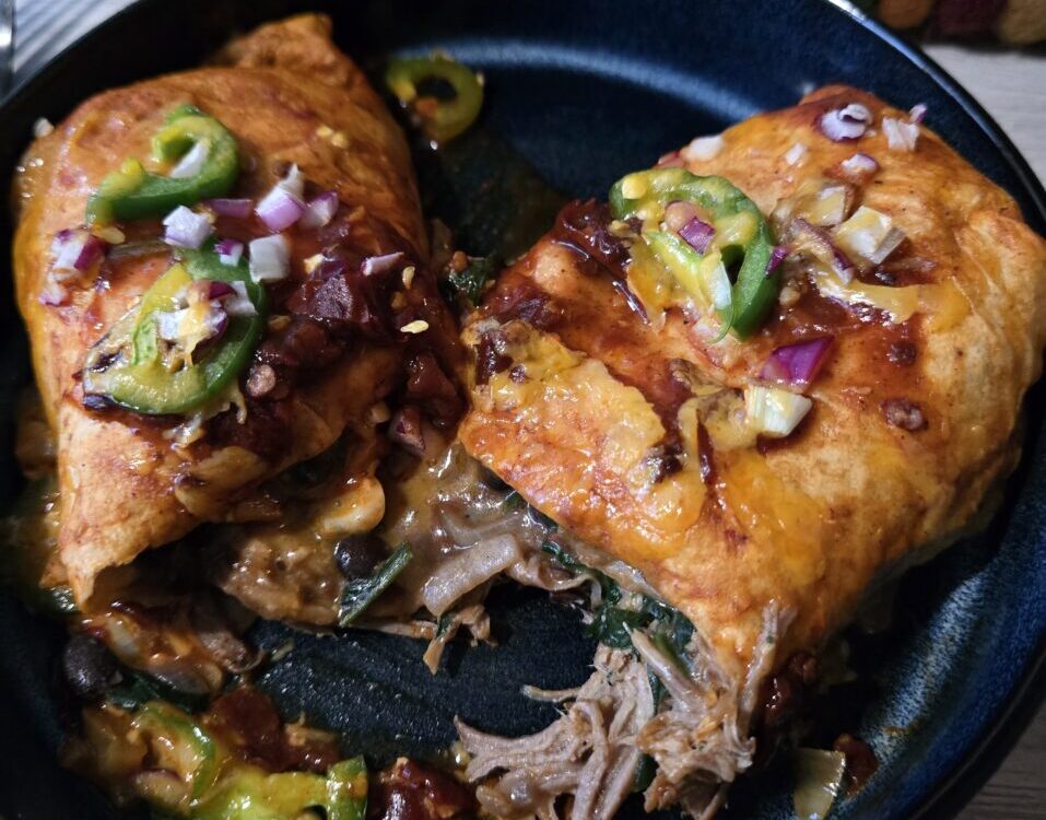 Pulled Pork Enchiladas Recipe