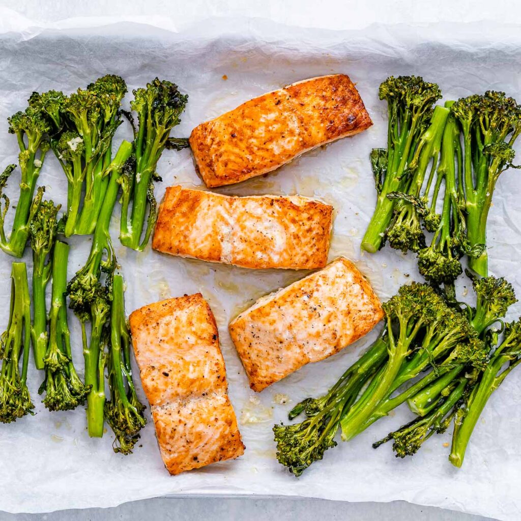 DASH Diet Salmon and Broccolini with Lemon Garlic Caper Sauce 26 DASH Diet Salmon and Broccolini with Lemon Garlic Caper Sauce