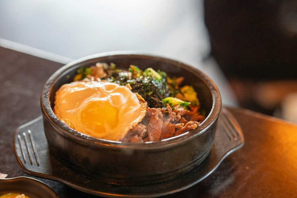 Kimchi Fried Rice — Fermented Cabbage Fried Rice Topped with a Jammy Egg