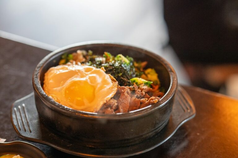 Kimchi Fried Rice — Fermented Cabbage Fried Rice Topped with a Jammy Egg